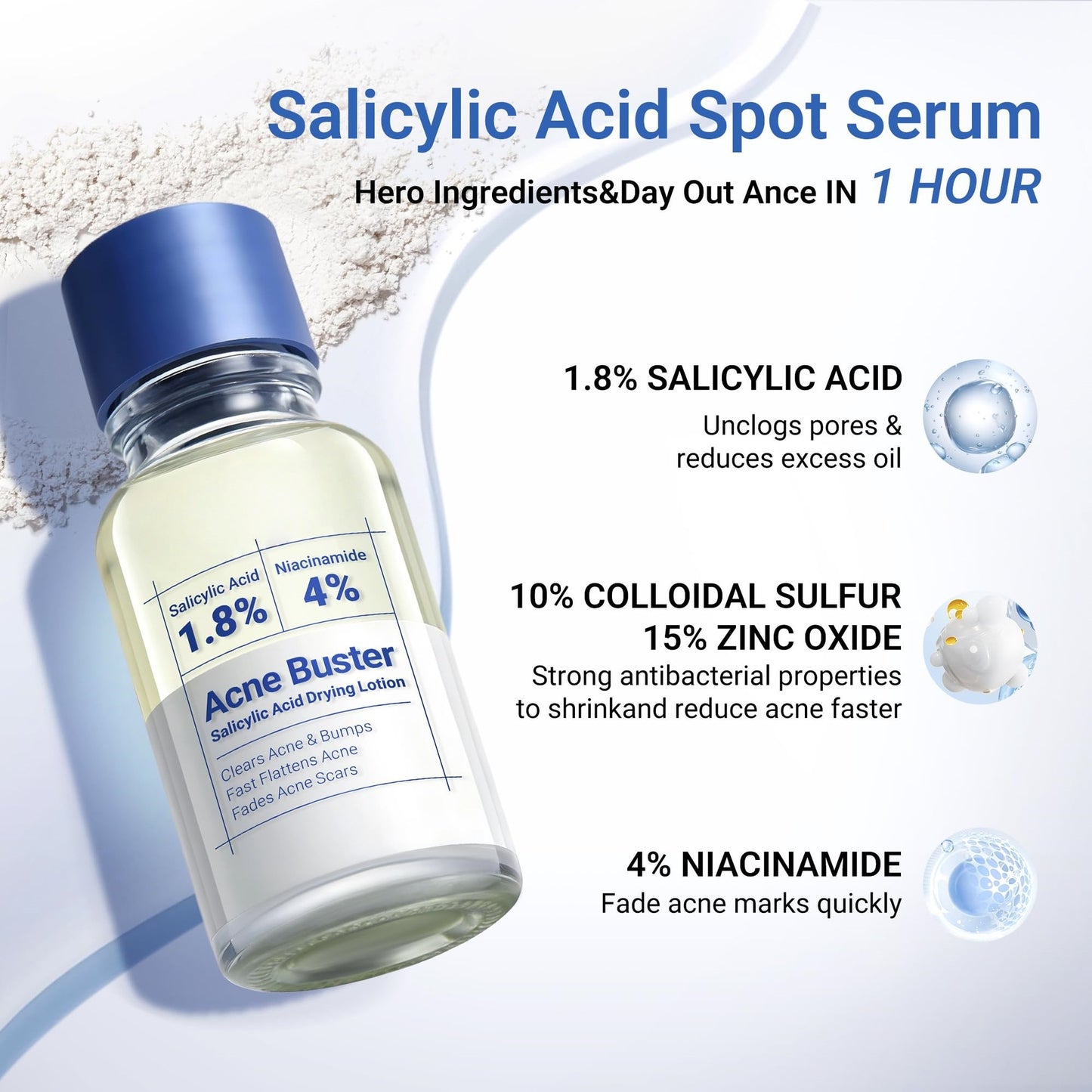 Acne-Fighting Serum with Salicylic Acid