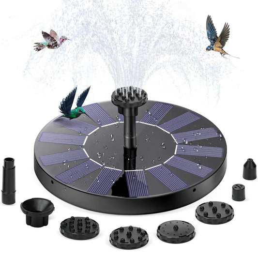 Peachlife™ Solar Garden Fountain – Eco-Friendly Outdoor Water Feature